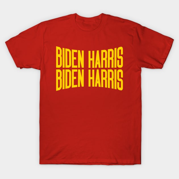 Biden harris yellow T-Shirt by Dexter